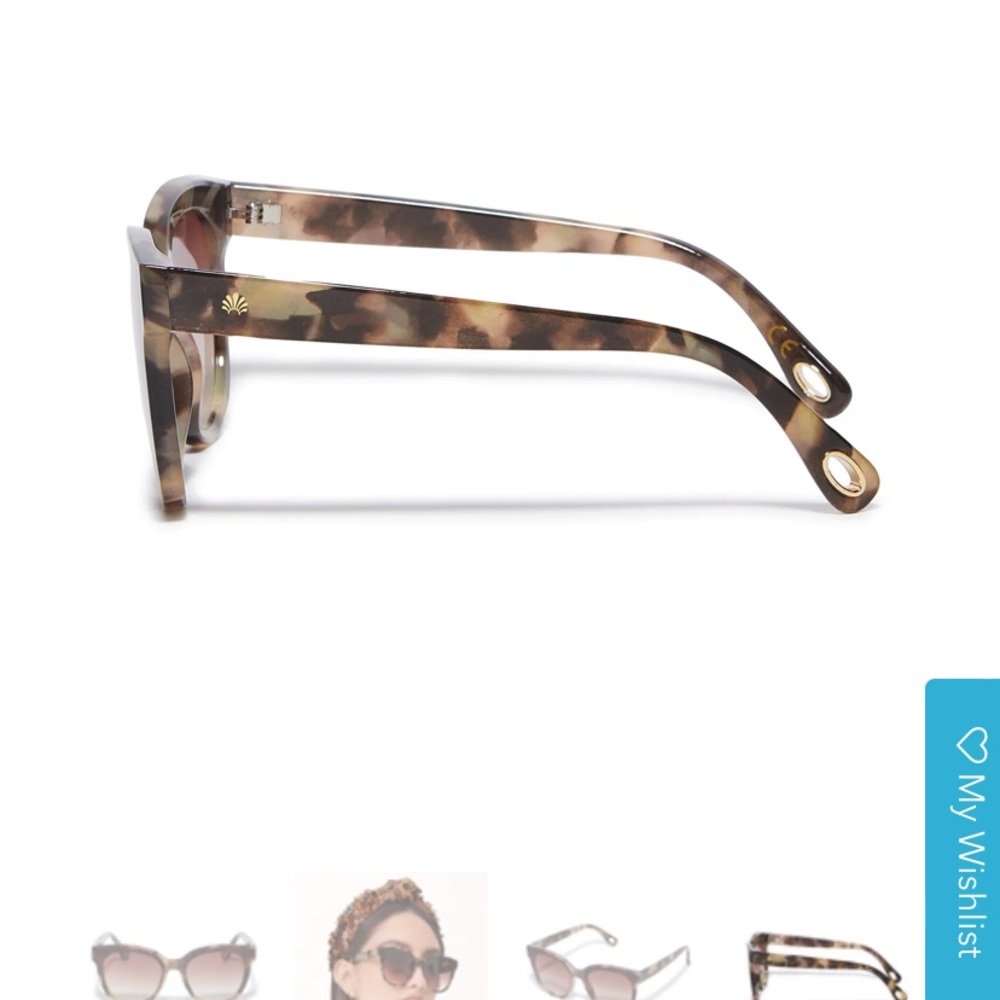 Lele Sadoughi Tortoise Sunglasses - Picture 8 of 8